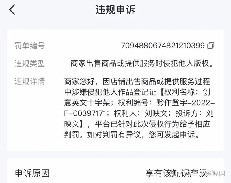 版权侵权申诉